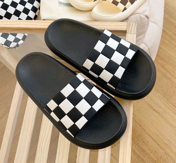 

luxury slipper designer sandal italy brand slides women slippers flat bottom flip flop sneakers boots casual shoe by hoe99 s88, Black