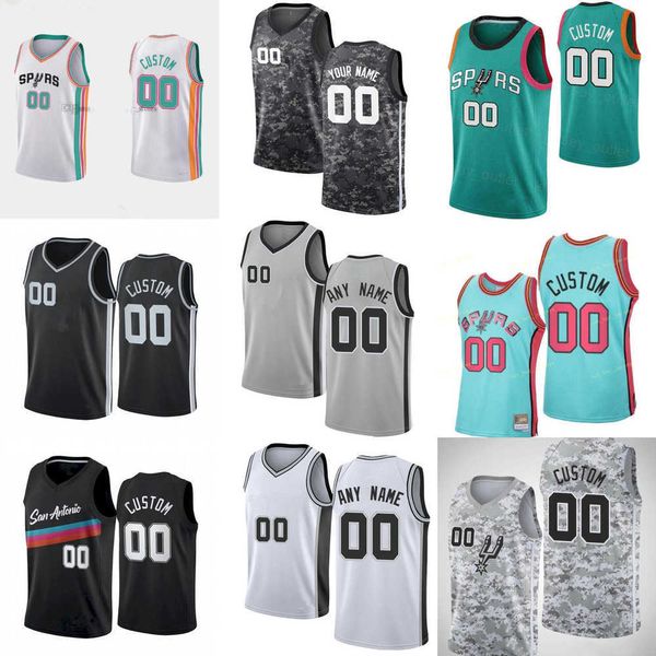

men women youth san antonio''spurs''custom 17 doug mcdermott 7 josh richardson 25 jakob poeltl 3 keldon johnson 24 devin, Black;red