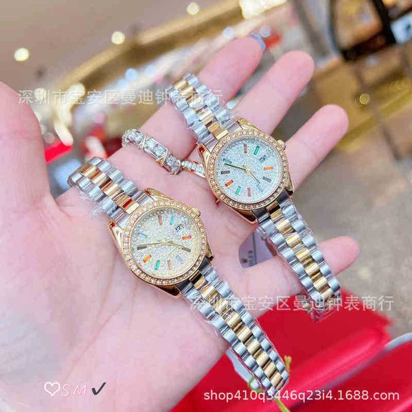

roley fashion watches mens montre diamond movement luxury designer watch fashion women's men's lmna stqb, Slivery;brown