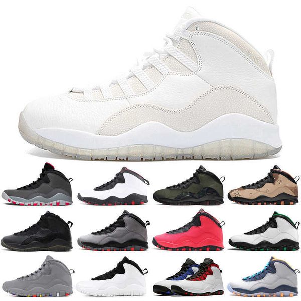 

classic 10 10s basketball shoes for men tinker racer blue desert camo im back mens outdoor trainers sports shoes size 40-47