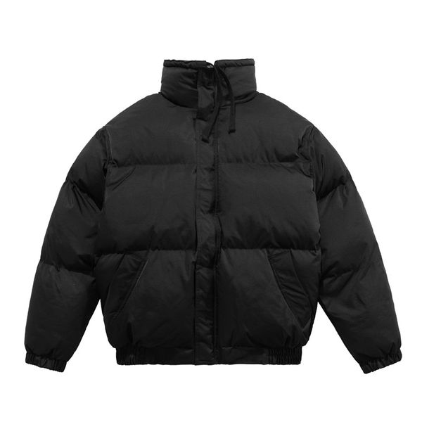 

parka coats woman man puffer jacket womens down coat winter letter long sleeve pocket warm oversize outdoor fashion thick for lovers mens de, Black