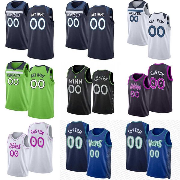 

men women youth minnesota''timberwolves''custom 25 austin rivers 55 luka garza rudy 27 gobert karl-anthony 32 towns anth, Black;red