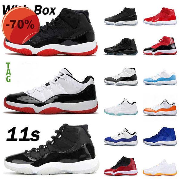 

2020 gift with box x stock jumpman 11 basketball shoes 11s men women high low satin space jam sneakers