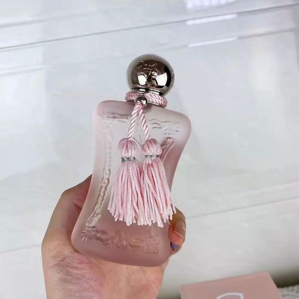

brand delina luxury la rosee perfume 75ml for woman parfums de marly long lasting time high fragrance capactity lady cologne spray fast ship