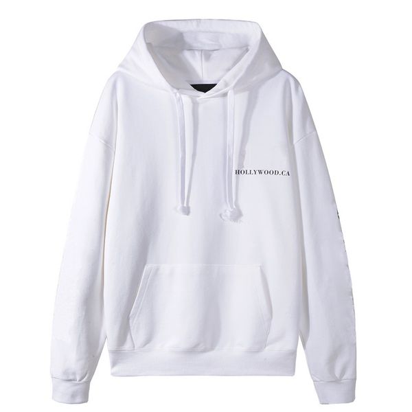 

designer hoodie mens hoodie sweatshirt casual hoodies cotton streetwear hoody pullover high street print long sleeve lovers fashion sport s, Black