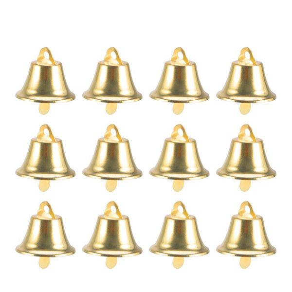 

charms christmas jingle bells mini xmas hanging diy gold wind tree ornament party decorative favors drop delivery 2022 am45a, Bronze;silver