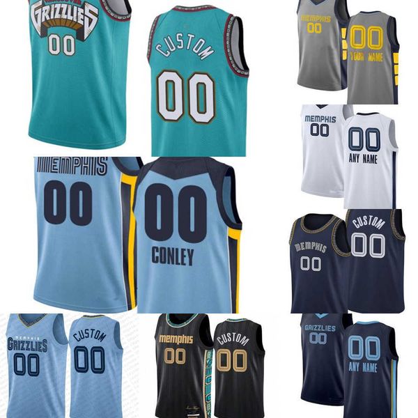 

memphis''grizzlies''custom men women youth 12 ja morant 24 dillon brooks 22 desmond bane 13 jaren jackson jr. 15 brandon, Black;red