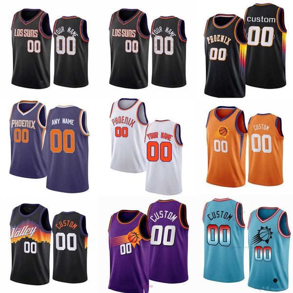 

men women youth phoenix''suns''custom chris 3 paul devin 1 booker deandre 22 ayton mikal 25 bridges cameron 23 johnson b, Black;red