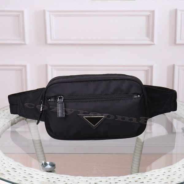 

luxury designer waist bags re-nylon fashion men and women sideways nylon tote bags shoulder pocket coin purses