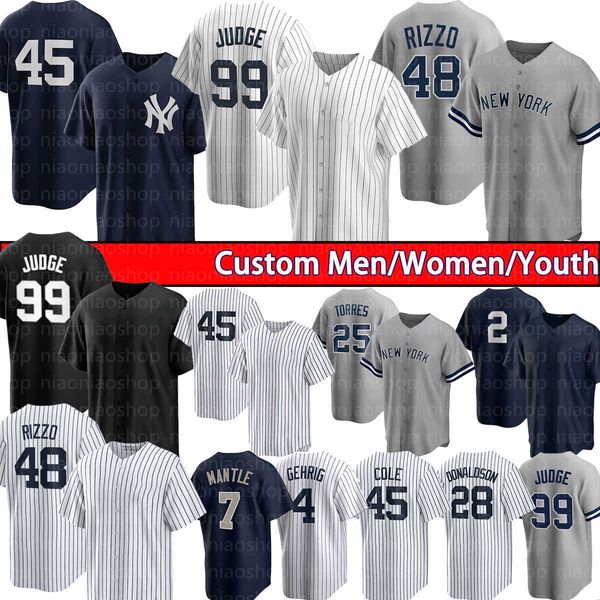 

men women youth 99 aaron judge york''yankees''baseball jersey gerrit cole anthony rizzo derek jeter dj lemahieu josh don, Blue;black