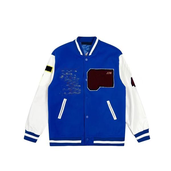 

mens jackets baseball vintage brand bomber coats letter embroidery autumn men hip hop loose varsity nq3s keep warm x xl m h000, Black;brown