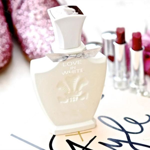 

75ml love in white perfume men women fragrances eau de parfum millesime spray 2.5fl.oz long lasting smell cologne high-quality fast ship
