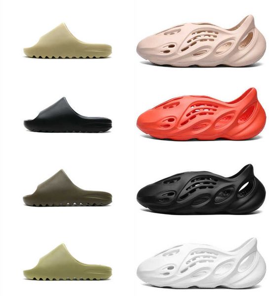 

slides sandals designer yeesys slippers 2022 men women shoes beach kany foam runner desert sand earth brown resin bone triple white black me