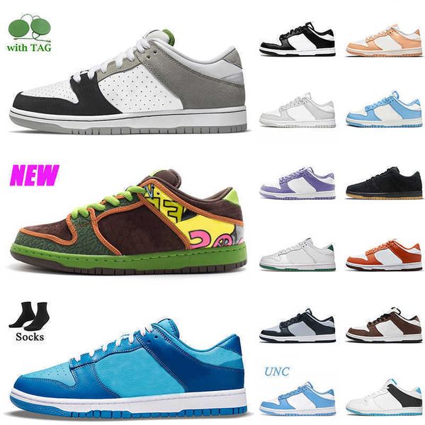 

boots new sb low women mens casual shoes platform chlorophyll de la soul dark marina blue harvest moon black white coast grey fog unc purple
