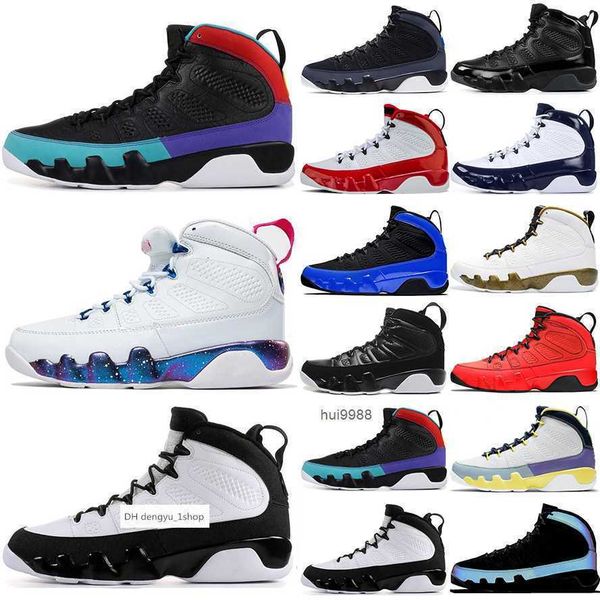 

bred 9 men basketball shoes jumpman 9s change the world dream it do it gym red unc racer pearl university blue statue w jordas air shoe, Black