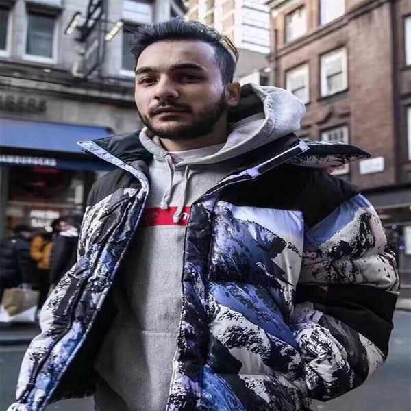 

mens winter jacket face men's north snow mountain joint designer jacket winter coats luxury men down jacket outdoor winter co257c, Black