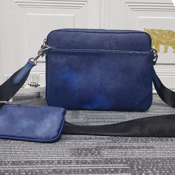

2022 new handbag men shoulder bags designer cross body luxury man messenger bag satchels 3 piece set satchel fashion handbag composite mini