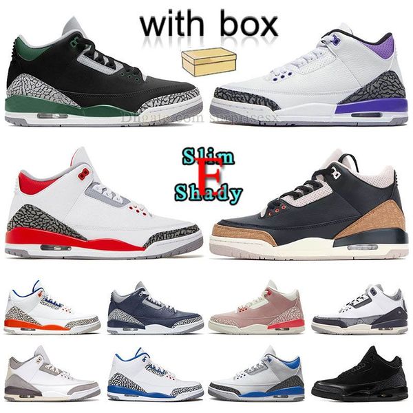 

jumpman 3 3s basketball shoes mens womens cool grey georgetown fire red slim shady fragment lucky green j3 j3s sneakers fashion outdoor spor