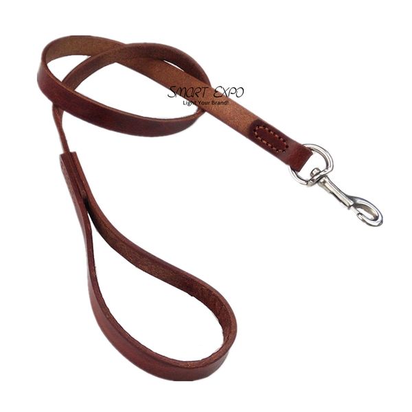 

soft touch leather dog leashes pet training lead for daily waling dogs ps18