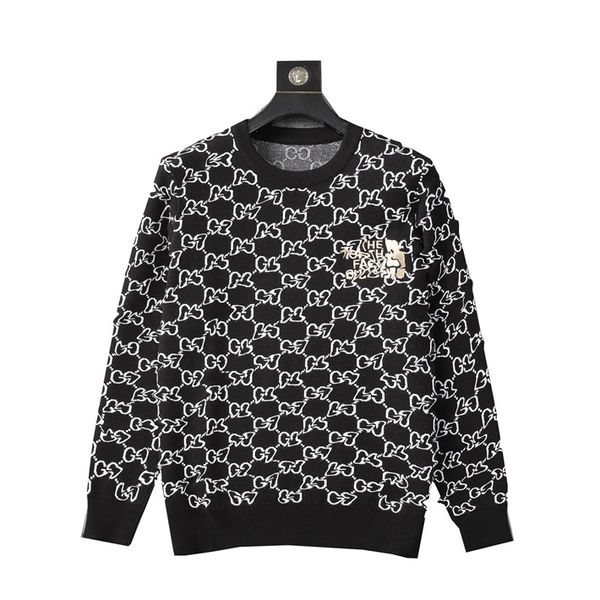 

mens womens designers sweaters letters pullover men hoodie long sleeve active sweatshirt embroidery knitwear winter clothesasian code - 3xl, White;black