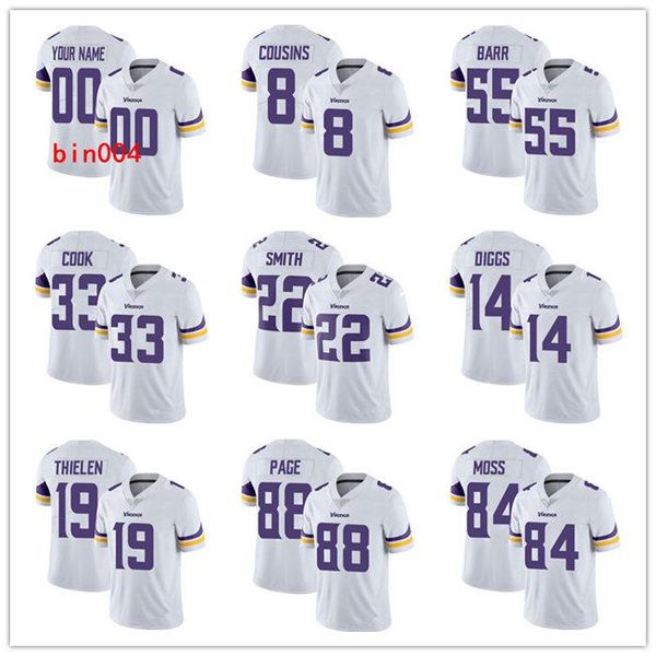 

ell jersey minnesota''vikings''men''nfl''women thielen cousins white, Black;red