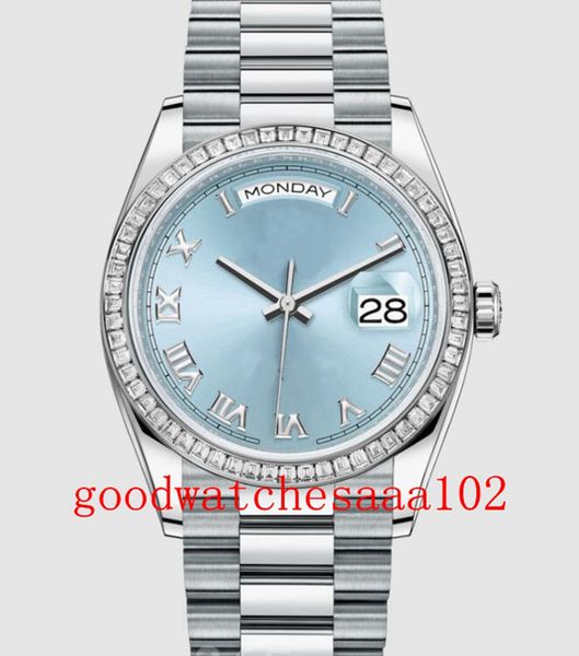 

2022 new version men's fashion wristwatches 40mm white red green dial 128396 228236 automatic 18k rose gold stainless steel bracelet me, Slivery;brown