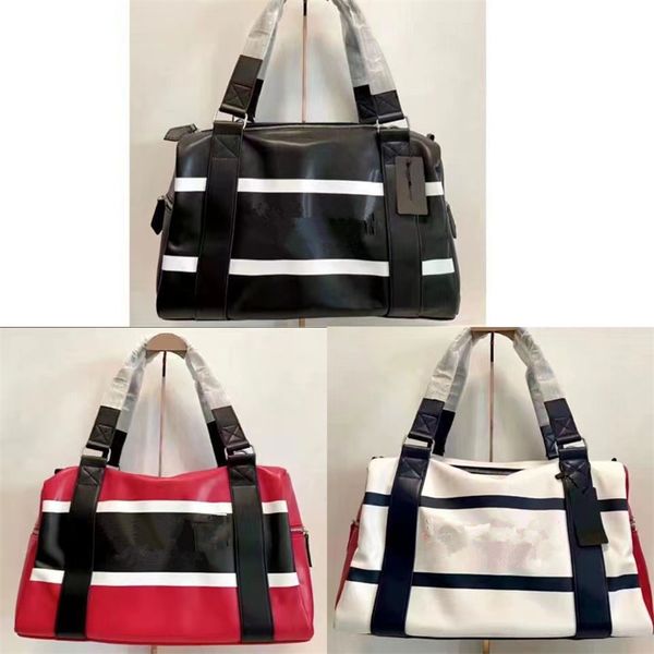 

2022 brand designer duffel bags fashion european and american travel bags big capacity letter pu leather unisex