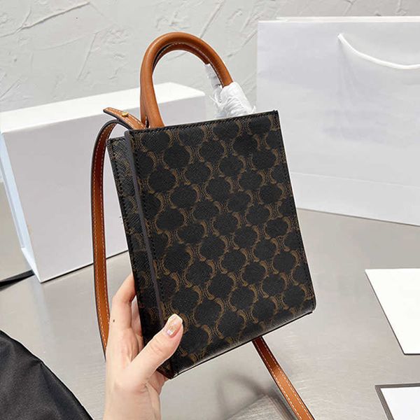 

handbag designer bagold flower mini tote bag handbag canvas totes women shop open crossbody s handle classic lettered printing genuine leath