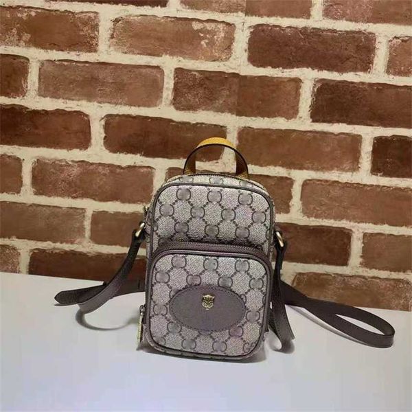 

clearance 021 new vitage head mobile phone bag men's and women's camera sling single shoulder messenger bag niche