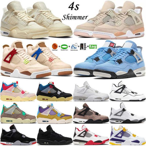 

boots 2022 jumpman 4 og 4s shimmer sail mens basketball shoes university blue the wild things military black fire red oreo diy men sports wo