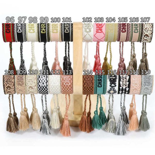 

women's fashion luxury bracelets d brand designer bangle jewelry handmade braided embroidered bracelet men's woven girl fabric tas, Golden;silver