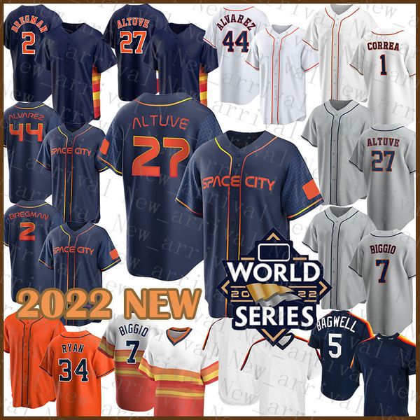 

houston baseball jersey astros 27 jose altuve mens 44 yordan alvarez women 2 alex bregman 30 kyle tucker 7 craig biggio 35 justin verlander, Blue;black