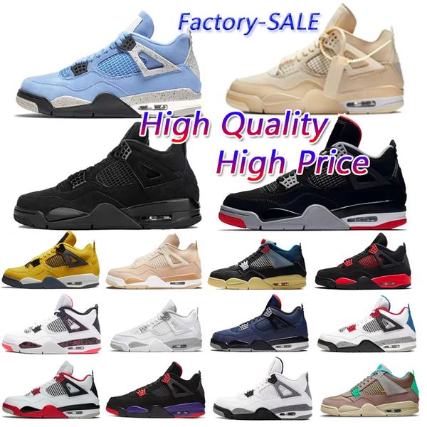 

air jumpman 4 4s basketball shoes mens jordens military black cat red thunder white x cement oreo things university thunder purple metallic