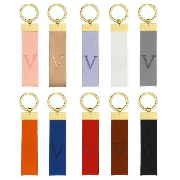 

2022 designer keychains luxury brand key chain pu leather animal bag pendant charm girls cars keyrings chains holder fashion women key ring, Silver