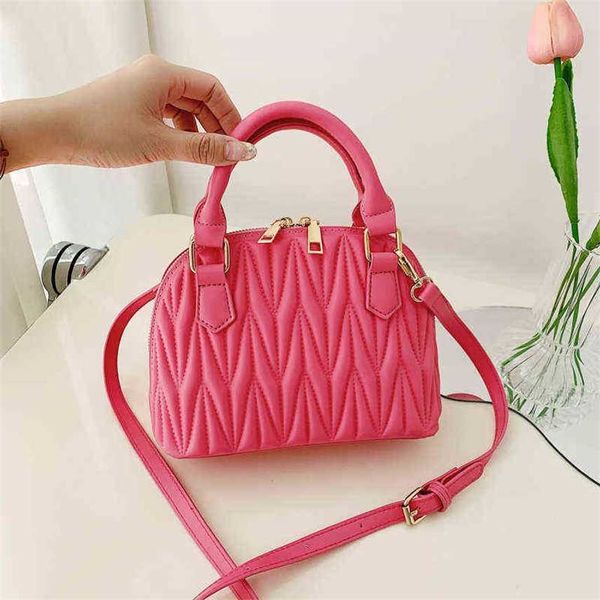 

bag women's bag 2022 new hand versatile one shoulder messenger shell hand purses