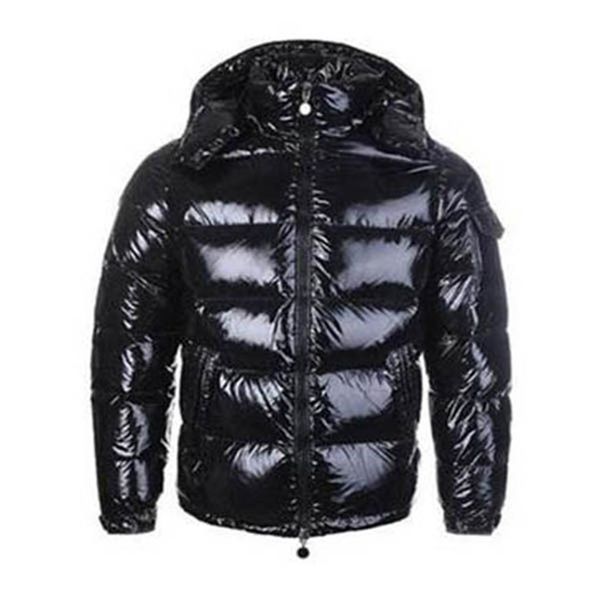 

men down jacket down coats mens outdoor thick warm feather women winter coat outwear jackets parkas307k, Black