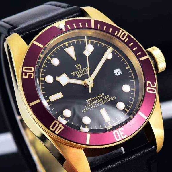 

watch fashion tudors luxury designer watch tito small copper shield business men's fully automatic mechanical prince steel band yj6p si, Slivery;golden