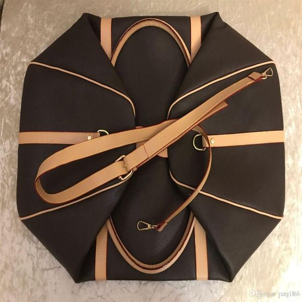 

2021 selling luxury fashion men women travel bag duffle bag brand designer luggage handbags large capacity sport bag 55cm265p