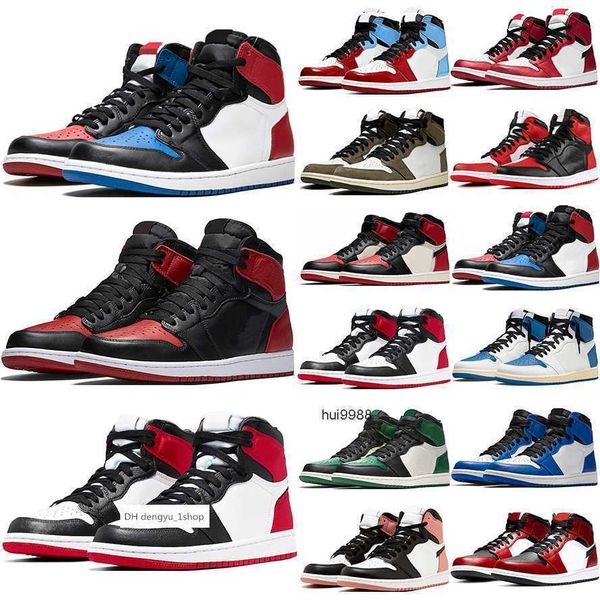 

basketball shoes designers shoe sneakers university blue hyper royal twist chicago mid digital pink quartz fragment jorden jumpman jordas ai, Black