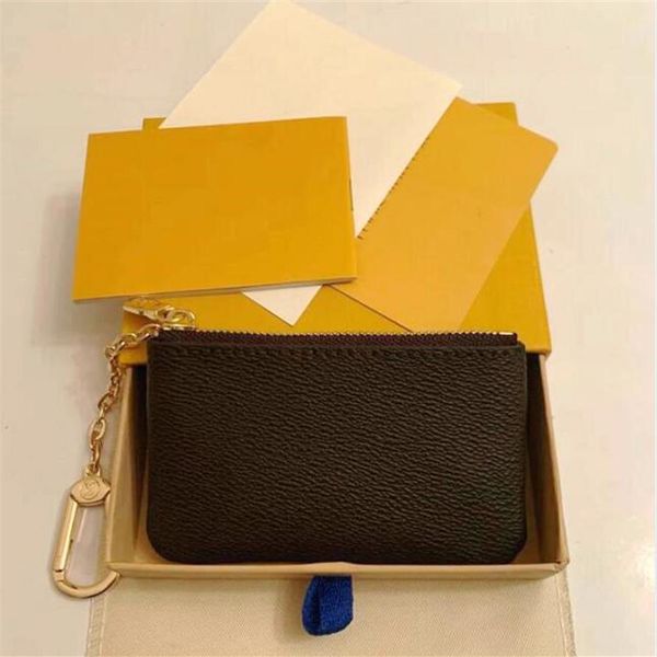 

fashion classic wallet men's and women's fashion zipper wallet mini zero purse leather zip pocket purse m44578231y, Red;black