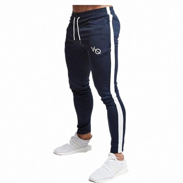 

men's pants siteweie sportswear fitness men gyms skinny sweatpants 2021 fashion cotton track pant bottom jogger workout trousers l2521, Black