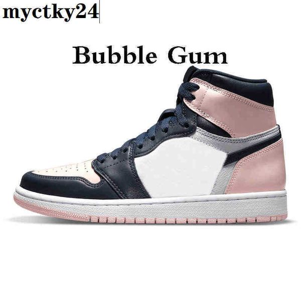 

2022 jumpman 1 men women basketball shoes 1s bred patent brotherhood bubble gum dark marina blue university stage haze heritage chicago