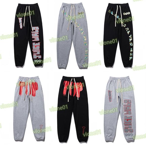 

mens designer track pants casual men women black gray joggers pant fashion hip hop elastic waist trousers sportswear297u
