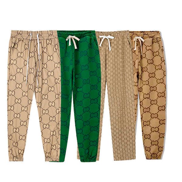 

designer mens pants classic letter g print casual men women tracksuits joggers pant fashion hip hop elastic waist trousers, Black;white