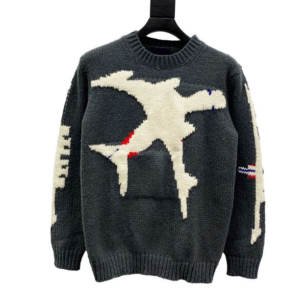

men's plus size sweaters hoodies in autumn winter 2022acquard knitting machine custom jnlarged detail crew neck cotton, Black;brown