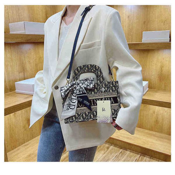 

factory wholesale new 2023 shopping hand sense tote canvas onehigh