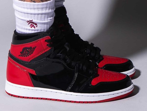 

2023 authentic 1 high og patent bred shoes university blue 1s not for resale obsidian union fearless chicago taxi lost and found dark mocha