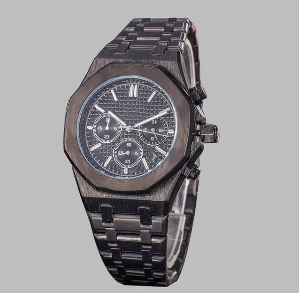 

luxury designer mens watch fashion all steel band quartz movement clock casual watch business gift multicolor wholesale, Slivery;brown