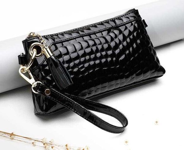 

new women genuine leather evening bag clutch wallet woman shoulder cross body bags