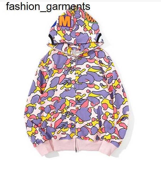 

men's hoodies sweatshirts fashion mens women shark hoodies embroidery teenager ape bathing male hoodie men 's couples camouflage h, Black